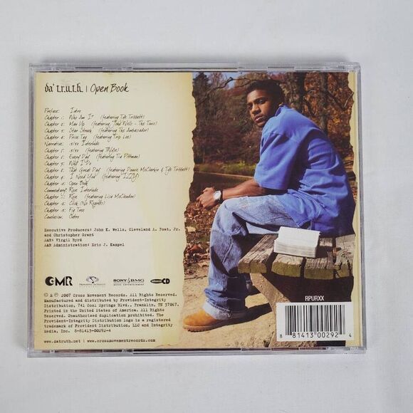 Da’ T.R.U.T.H. – Open Book (CD, 2007) – Christian Hip Hop ft. Tye Tribbett - Picture 3 of 3